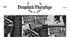Desktop Screenshot of dropkickmurphys.com